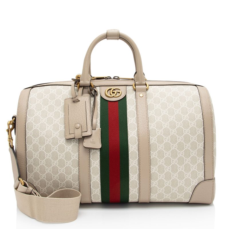 Gucci GG Supreme Savoy Small Duffle Bag (SHF-jPjtdB) - Barde