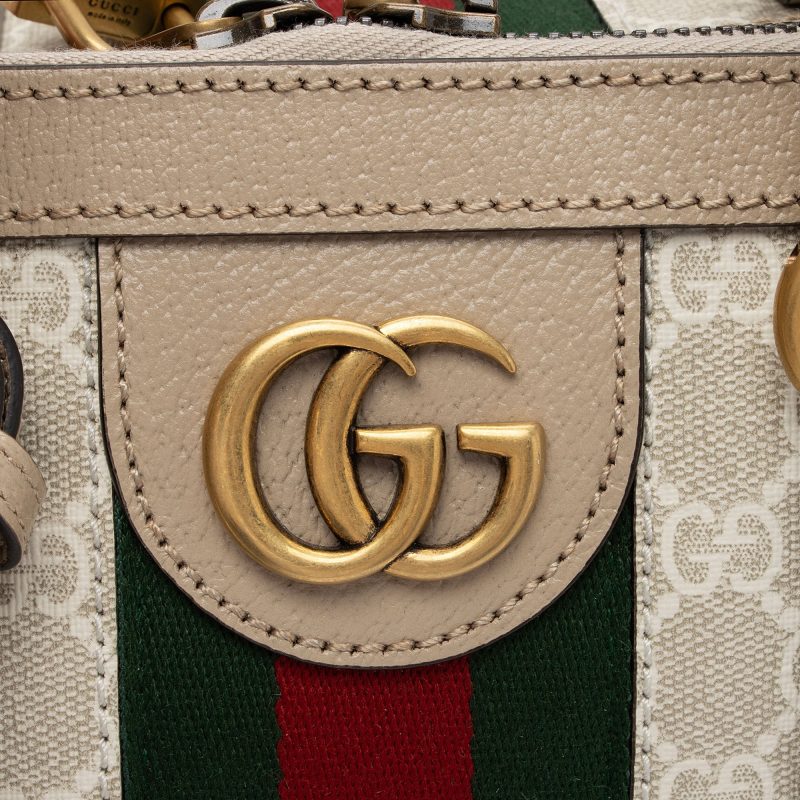 Gucci GG Supreme Savoy Small Duffle Bag (SHF-jPjtdB) - Barde - Image 9