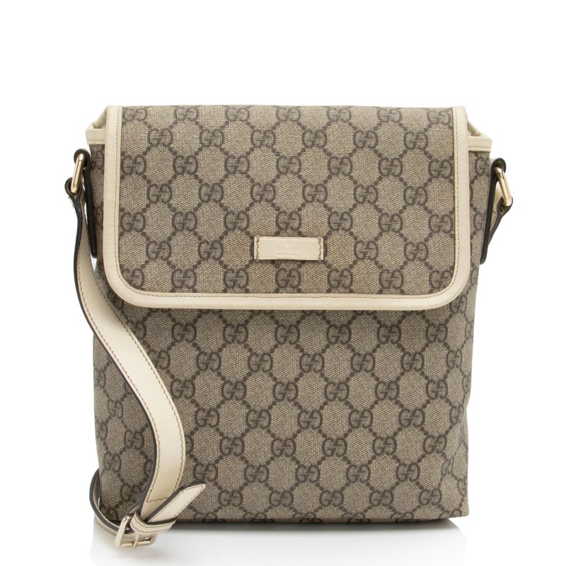 Gucci GG Supreme Flap Small Messenger (SHF-XsPMVv) - Barde