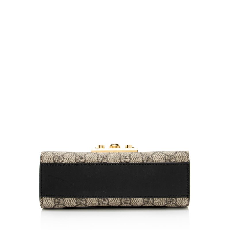 Gucci GG Supreme Small Padlock Shoulder Bag (SHF-rqVDip) - Barde - Image 4