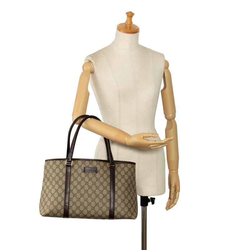 Gucci GG Supreme Tote Bag (SHG-qUCBpW) - Barde - Image 5