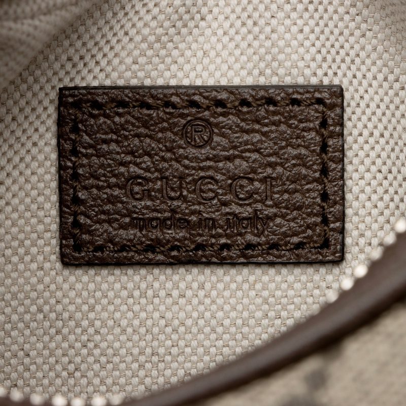 Gucci GG Supreme Web Attache Small Shoulder Bag (SHF-sxZNBL) - Barde - Image 8