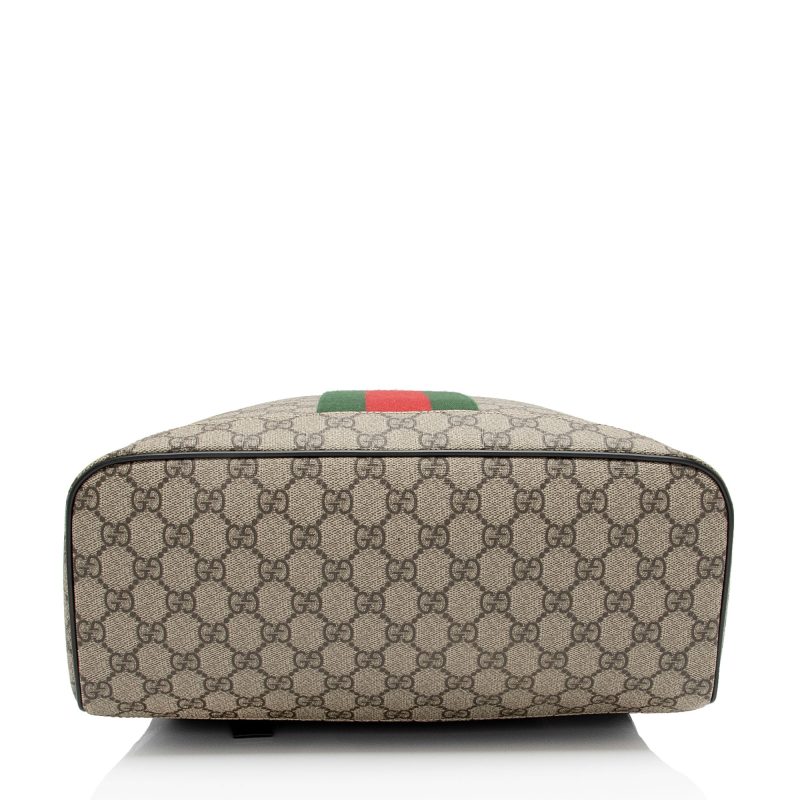 Gucci GG Supreme Web Backpack (SHF-tXMzwM) - Barde - Image 4