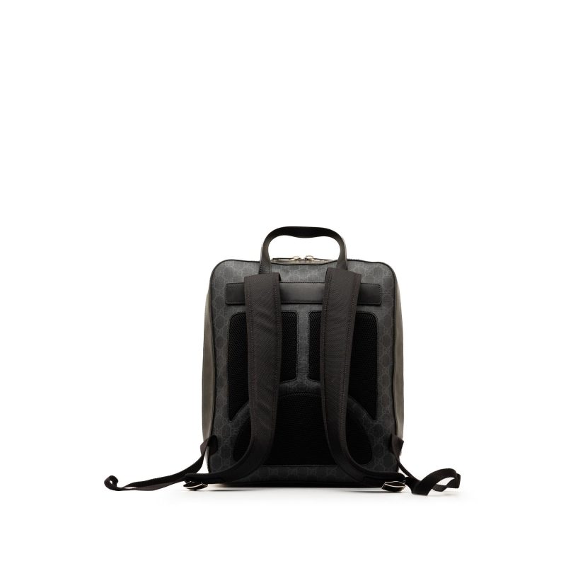 Gucci GG Supreme Web Backpack (SHG-Jo83GN) - Barde - Image 3
