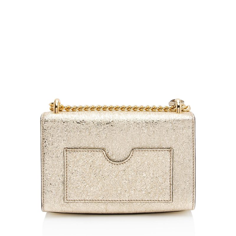 Gucci Galassia Leather Padlock Small Shoulder Bag (SHF-Tu7mRP) - Barde - Image 3