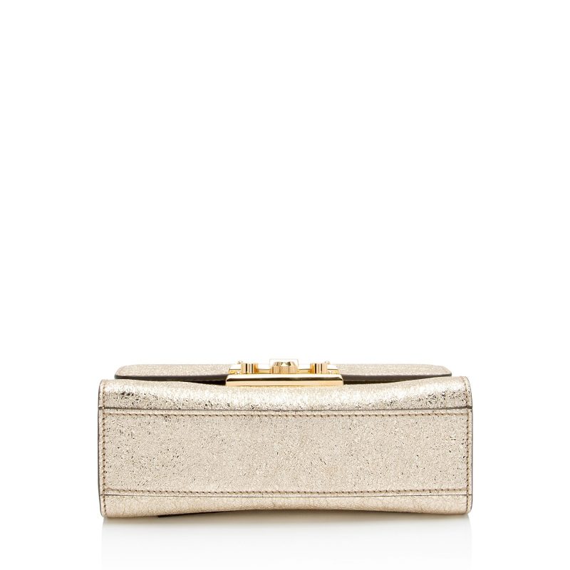 Gucci Galassia Leather Padlock Small Shoulder Bag (SHF-Tu7mRP) - Barde - Image 4