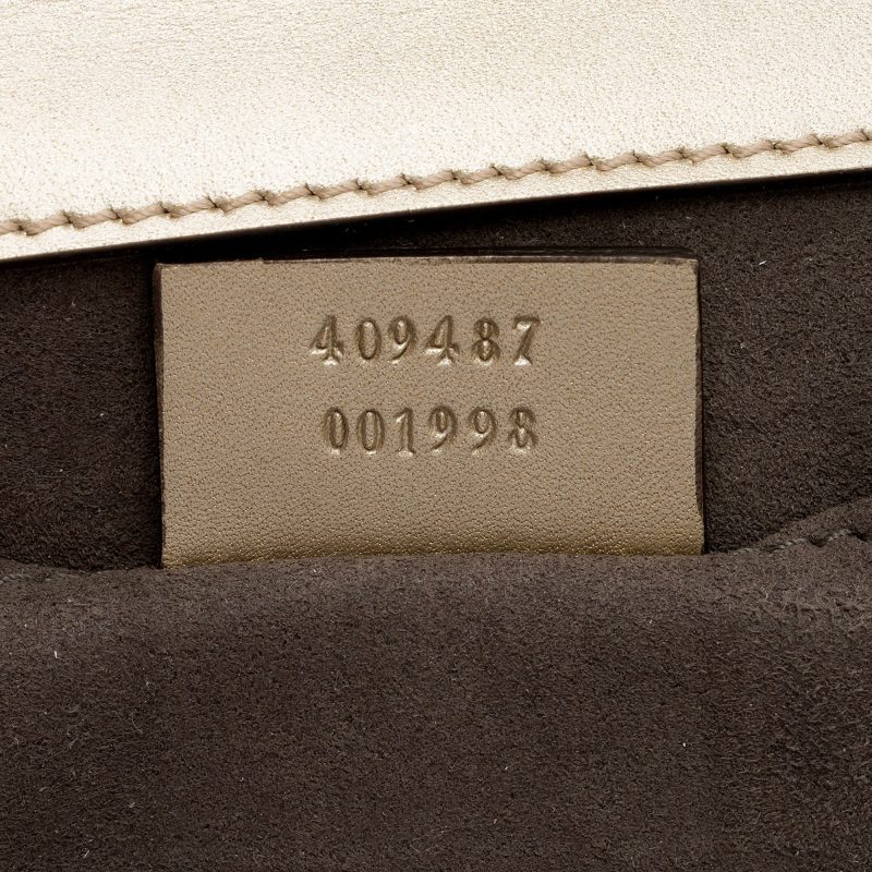Gucci Galassia Leather Padlock Small Shoulder Bag (SHF-Tu7mRP) - Barde - Image 6