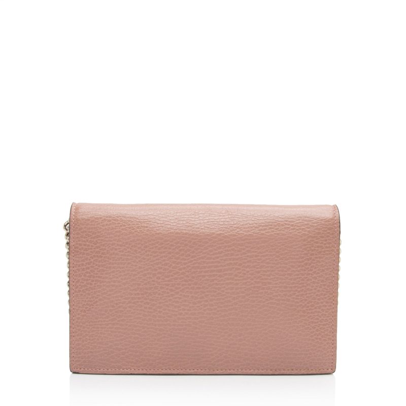 Gucci Leather Interlocking G Chain Wallet (SHF-ynDxvx) - Barde - Image 3