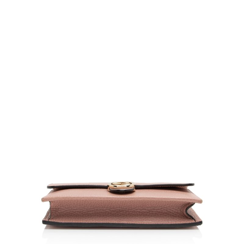 Gucci Leather Interlocking G Chain Wallet (SHF-ynDxvx) - Barde - Image 4