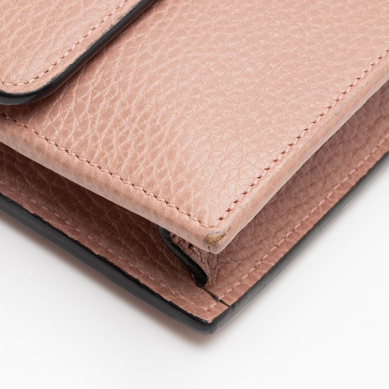 Gucci Leather Interlocking G Chain Wallet (SHF-ynDxvx) - Barde - Image 10
