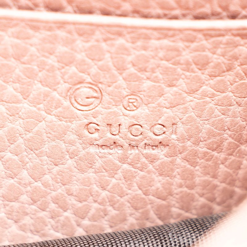 Gucci Leather Interlocking G Chain Wallet (SHF-ynDxvx) - Barde - Image 8