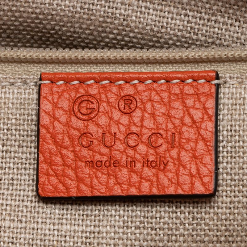 Gucci Leather Interlocking G Medium Shoulder Bag (SHF-CvvGnm) - Barde - Image 8