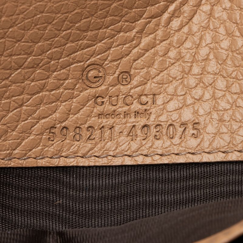 Gucci Grained Leather Soho Wallet on Chain (SHF-ipdVXC) - Barde - Image 6