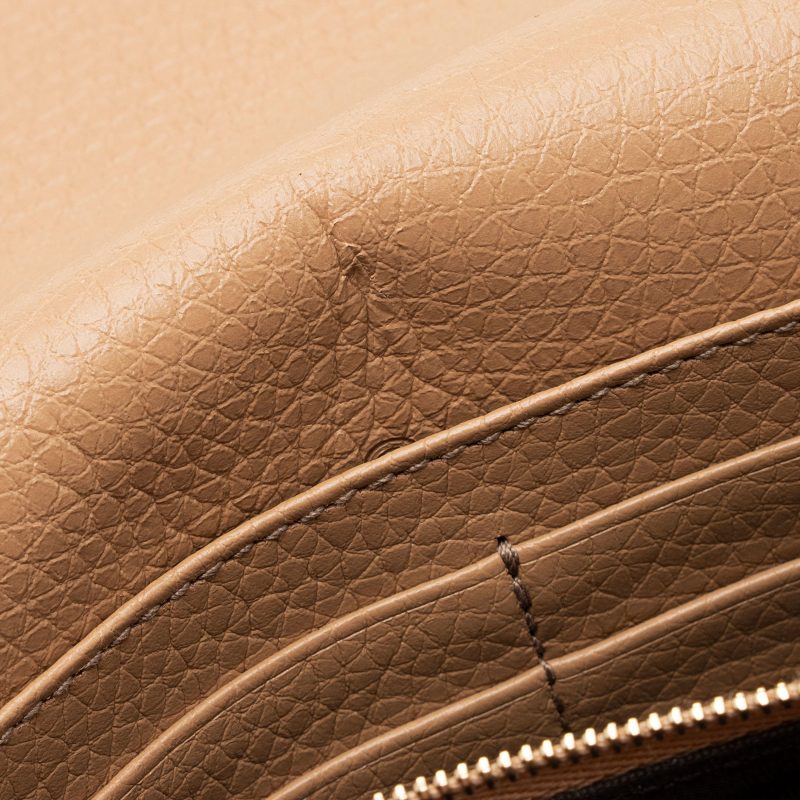 Gucci Grained Leather Soho Wallet on Chain (SHF-ipdVXC) - Barde - Image 9