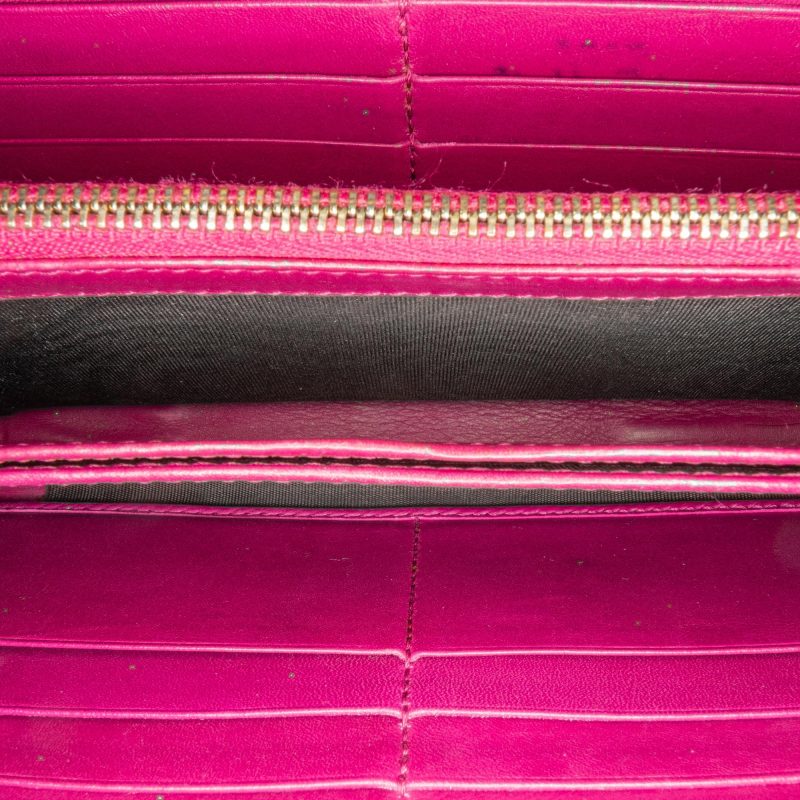 Gucci Guccissima Bree Zip Around Long Wallet (SHG-3NpvV4) - Barde - Image 5