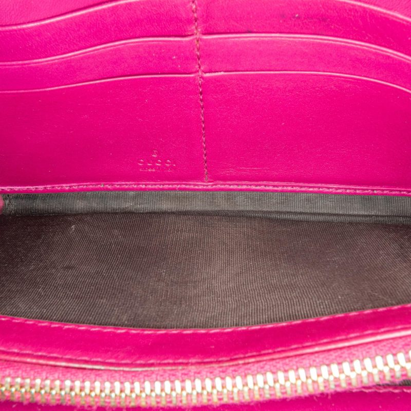 Gucci Guccissima Bree Zip Around Long Wallet (SHG-3NpvV4) - Barde - Image 6