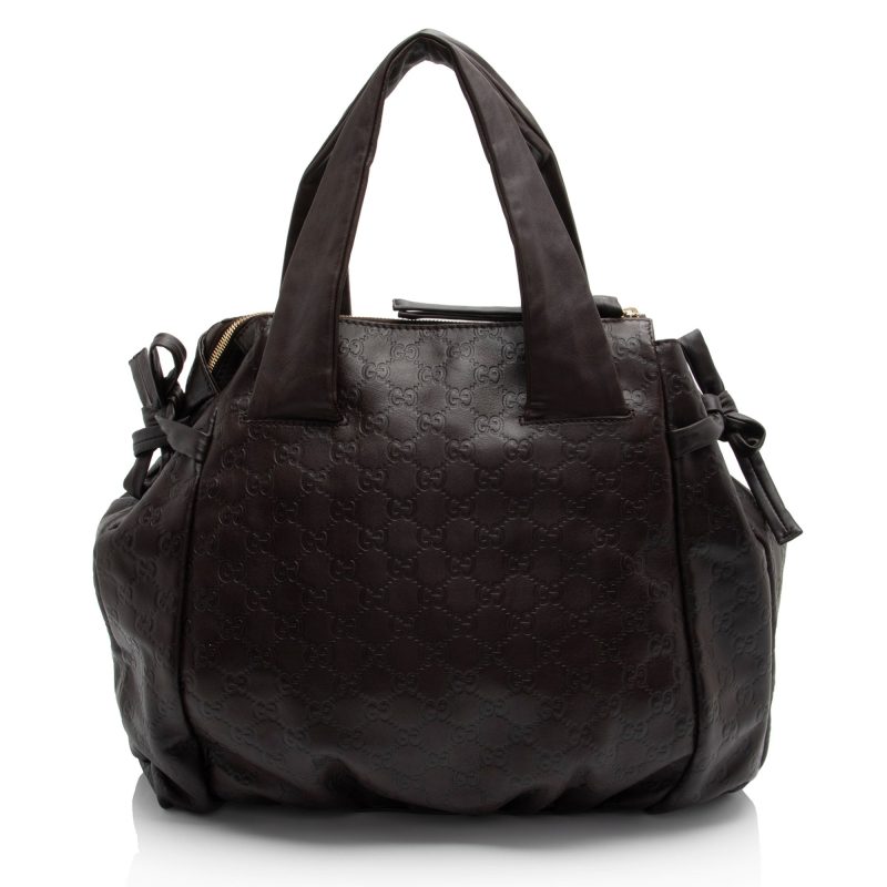 Gucci Guccissima Leather Hysteria Tote (SHF-U9A7KY) - Barde - Image 3