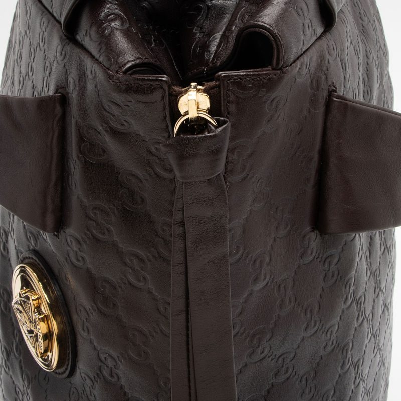 Gucci Guccissima Leather Hysteria Tote (SHF-U9A7KY) - Barde - Image 9
