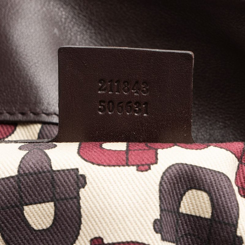 Gucci Guccissima Leather Hysteria Tote (SHF-U9A7KY) - Barde - Image 6