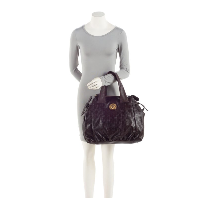 Gucci Guccissima Leather Hysteria Tote (SHF-U9A7KY) - Barde - Image 5