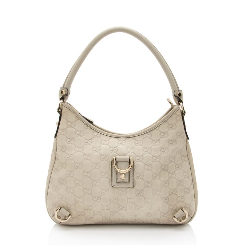 Gucci Guccissima Leather Abbey Medium Hobo (SHF-DhGPw8) - Barde
