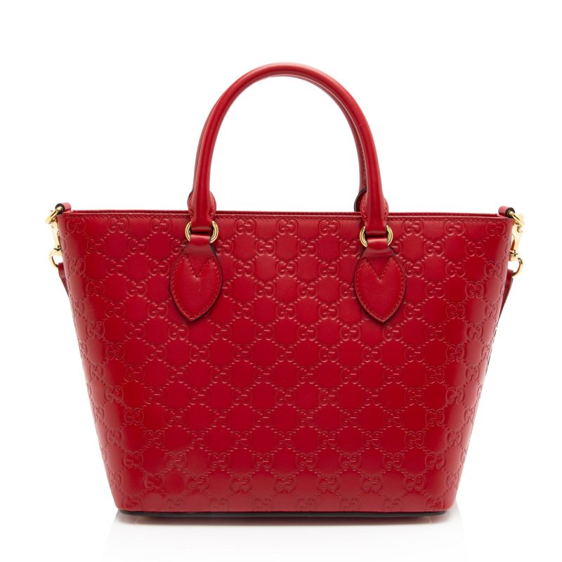 Gucci Guccissima Leather Signature Medium Tote (SHF-yGmr7n) - Barde - Image 3