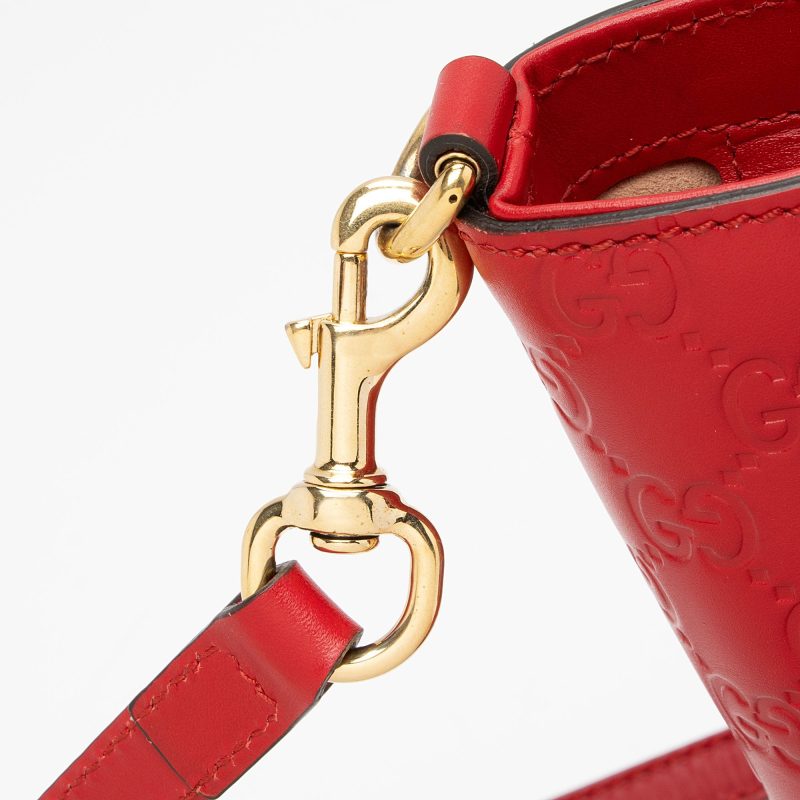 Gucci Guccissima Leather Signature Medium Tote (SHF-yGmr7n) - Barde - Image 10