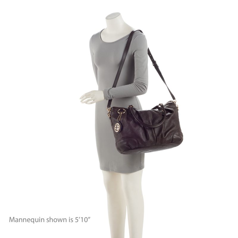 Gucci Guccissima Leather Sukey Large Satchel (SHF-lHKBBq) - Barde - Image 5