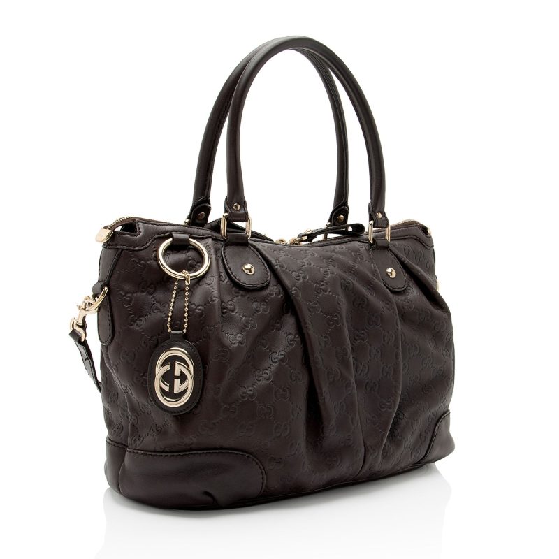 Gucci Guccissima Leather Sukey Large Satchel (SHF-lHKBBq) - Barde - Image 2