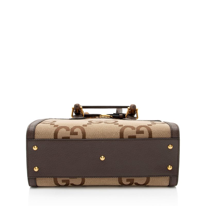 Gucci Jumbo GG Canvas Diana Small Tote (SHF-QZ5y2s) - Barde - Image 4