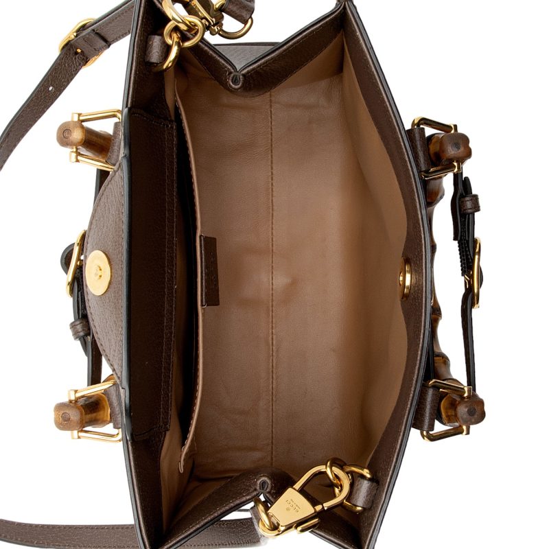 Gucci Jumbo GG Canvas Diana Small Tote (SHF-QZ5y2s) - Barde - Image 7
