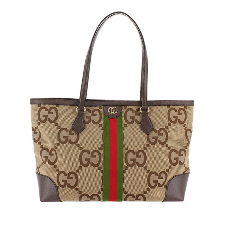 Gucci Jumbo GG Canvas Ophidia Tote (SHG-HRmGF7) - Barde
