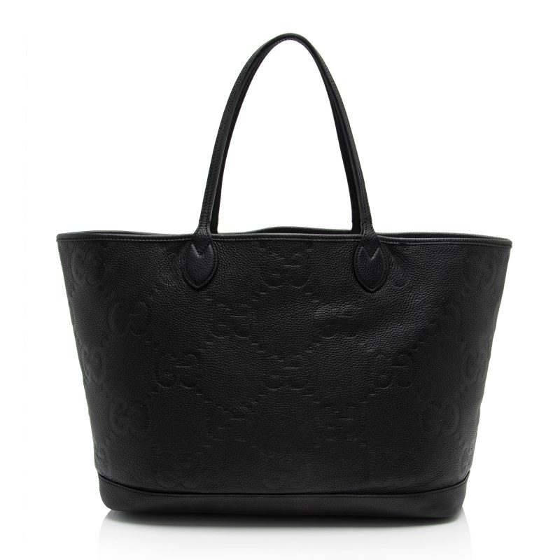 Gucci Jumbo GG Leather Large Tote (SHF-LAljvZ) - Barde - Image 3