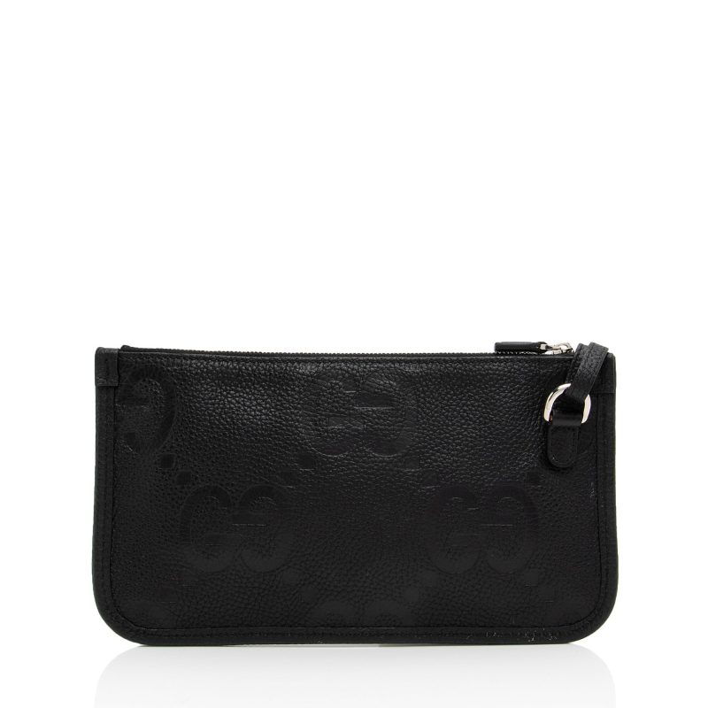 Gucci Jumbo GG Leather Pochette (SHF-uWY65R) - Barde - Image 3