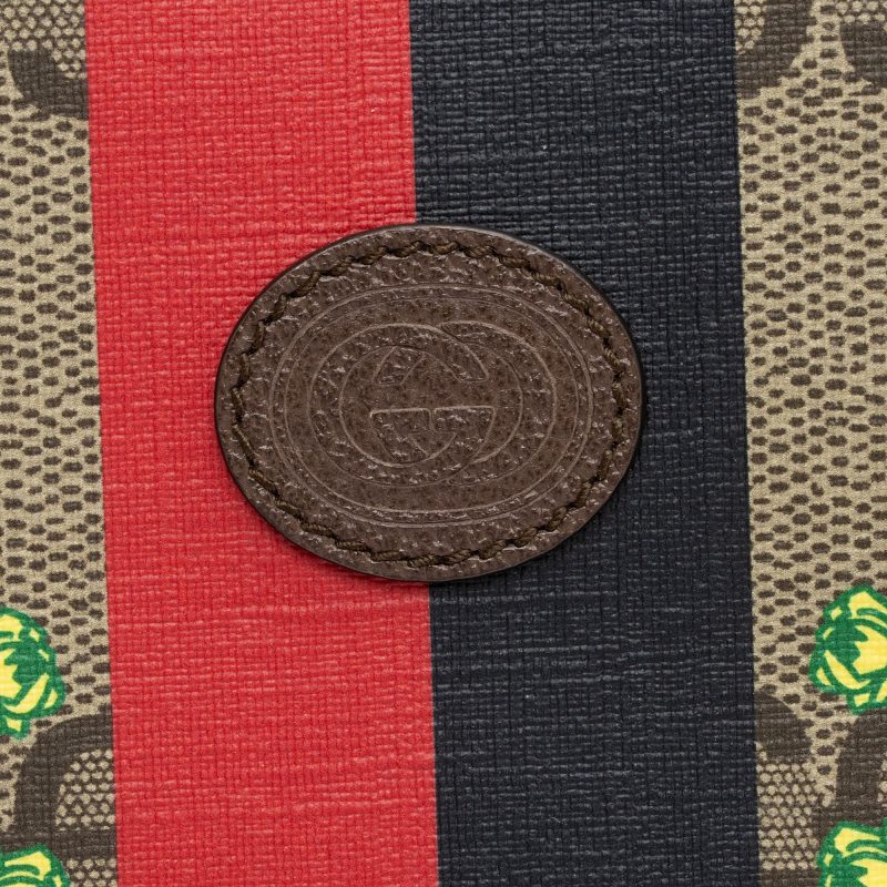 Gucci Jumbo GG Supreme Dollar Pineapple Medium Tote (SHF-Z0vEEy) - Barde - Image 9
