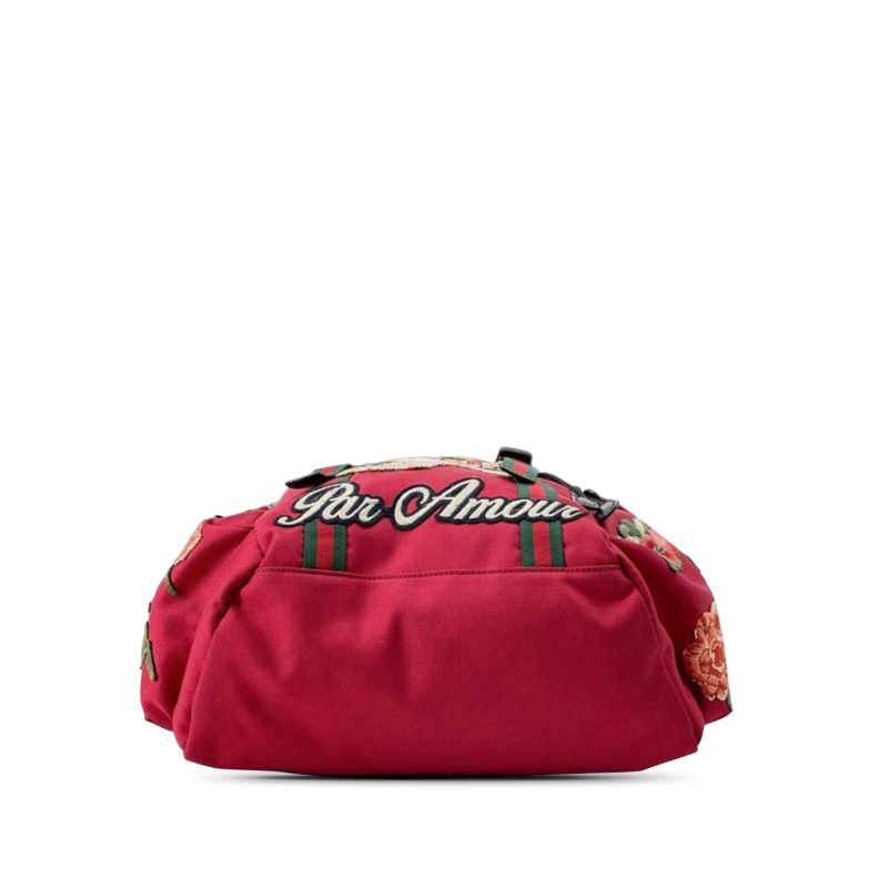 Gucci L'Aveugle Par Amour Techno Canvas Backpack (SHG-EGgpNO) - Barde - Image 3