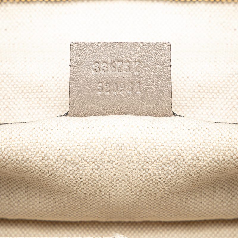 Gucci Large Guccissima Emily Chain Shoulder Bag (SHG-VmldJQ) - Barde - Image 8