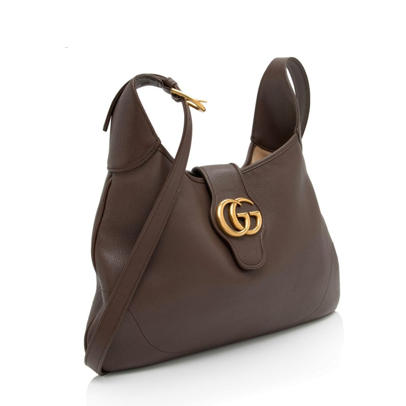 Gucci Leather Aphrodite Medium Shoulder Bag (SHF-YCLnFI) - Barde - Image 2