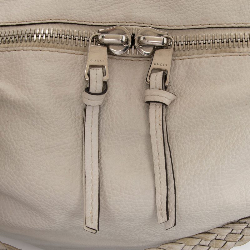 Gucci Leather Bamboo Bar Large Tote (SHF-e0XTfM) - Barde - Image 9
