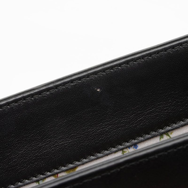 Gucci Leather Bamboo Thiara Small Top Handle (SHF-yZDyFo) - Barde - Image 10