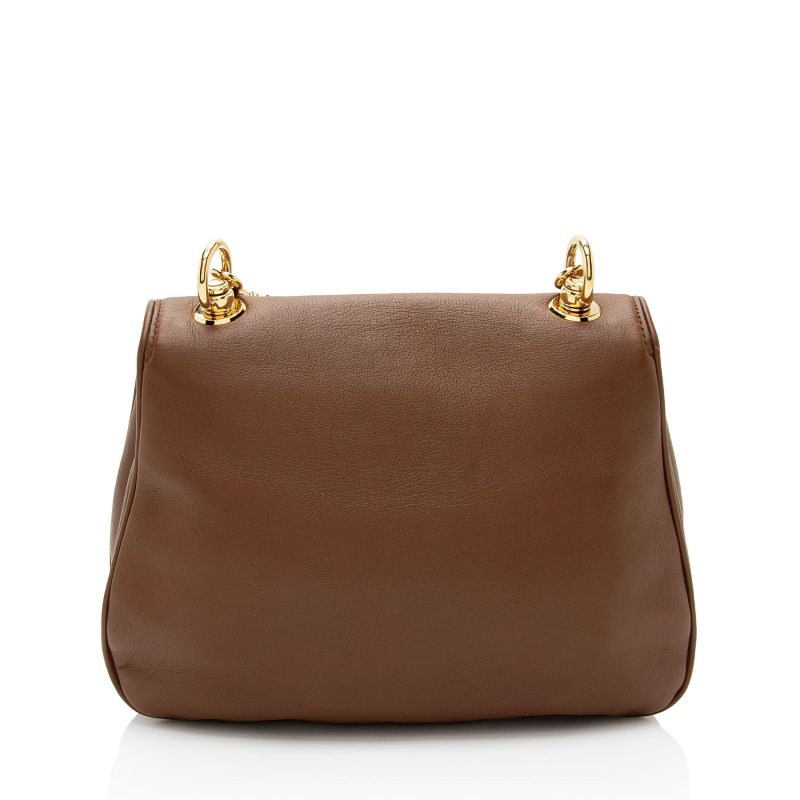 Gucci Leather Blondie Medium Shoulder Bag (SHF-5MZJz2) - Barde - Image 3