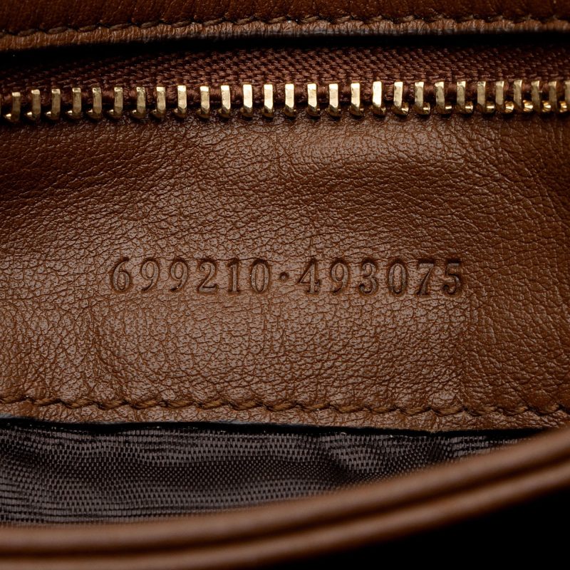Gucci Leather Blondie Medium Shoulder Bag (SHF-5MZJz2) - Barde - Image 6