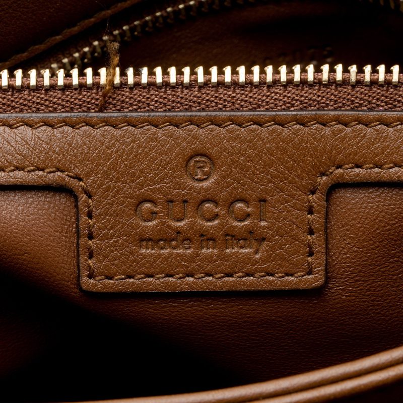 Gucci Leather Blondie Medium Shoulder Bag (SHF-5MZJz2) - Barde - Image 8