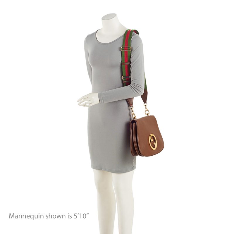Gucci Leather Blondie Medium Shoulder Bag (SHF-5MZJz2) - Barde - Image 5