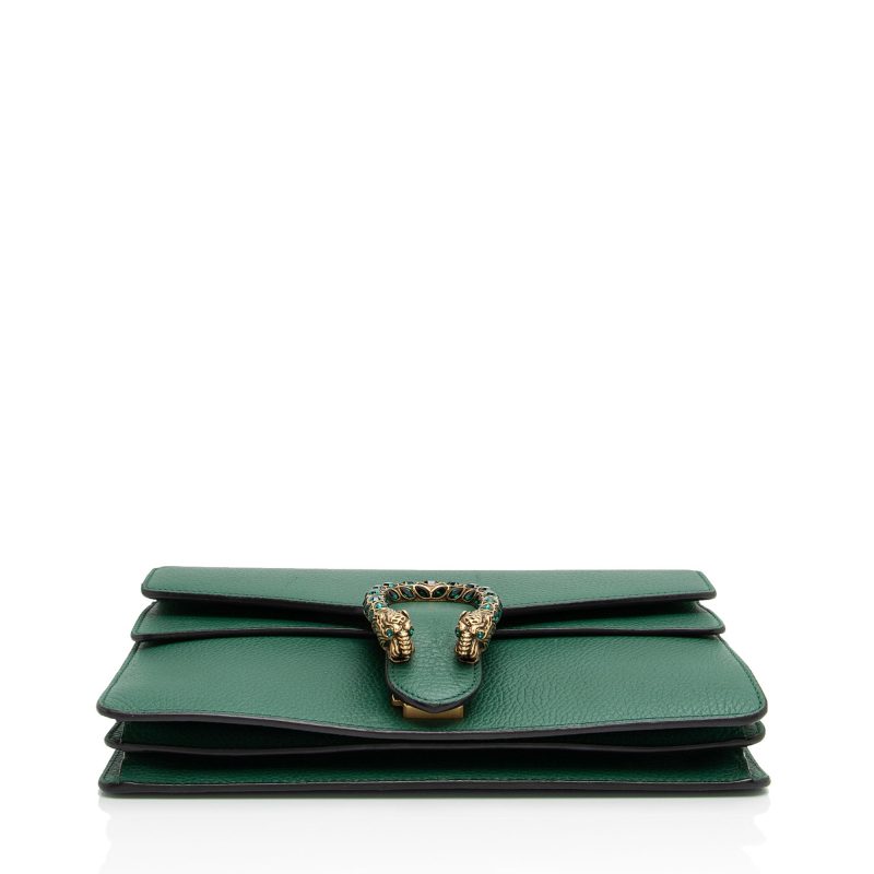 Gucci Leather Crystal Dionysus Small Shoulder Bag (SHF-0jMRJC) - Barde - Image 4