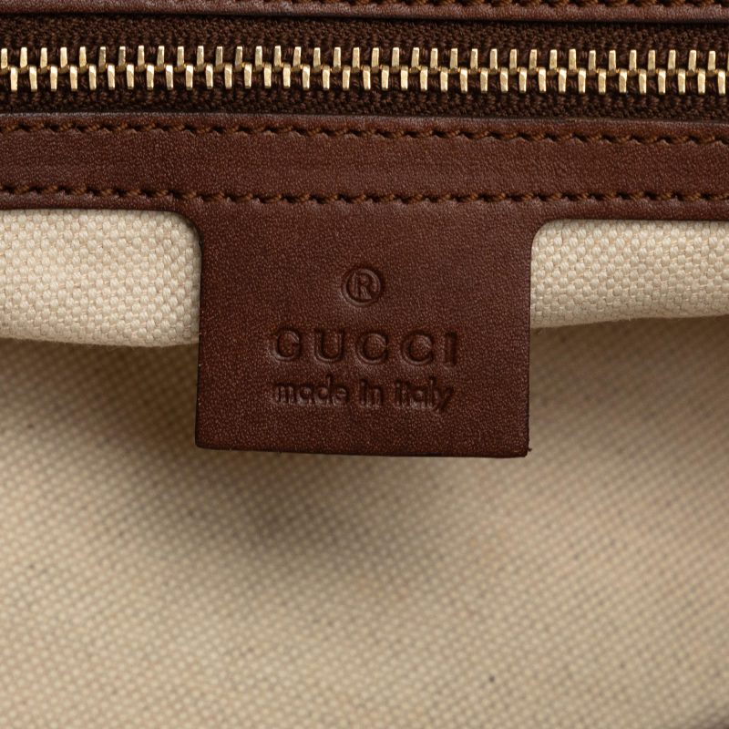 Gucci Leather Diamante Craft Tote Bag (SHG-vw7BV7) - Barde - Image 6