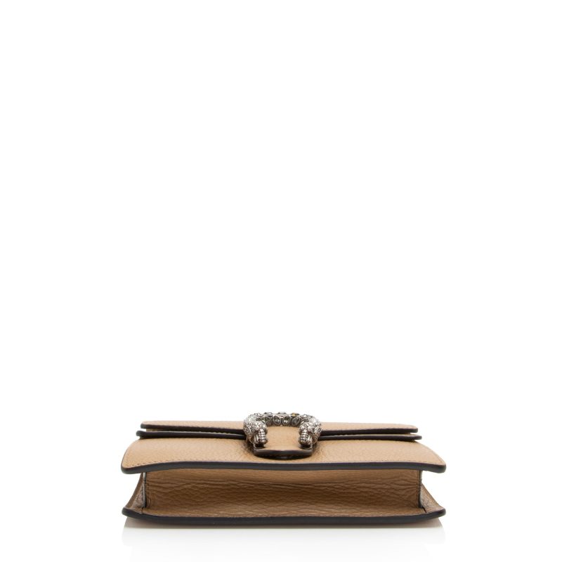 Gucci Leather Dionysus Super Mini Bag (SHF-B1JkXs) - Barde - Image 4