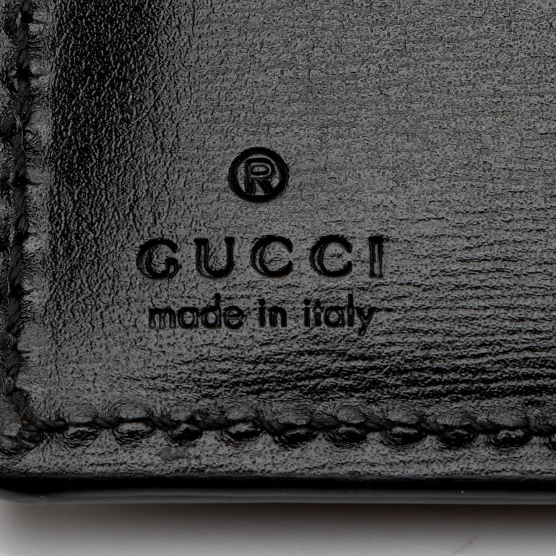 Gucci Leather GG Marmont Bi-Fold Long Wallet (SHF-JufLVc) - Barde - Image 6