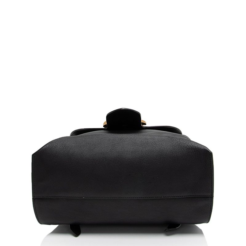 Gucci Leather GG Marmont Web Flap Chain Backpack (SHF-PyHHER) - Barde - Image 4