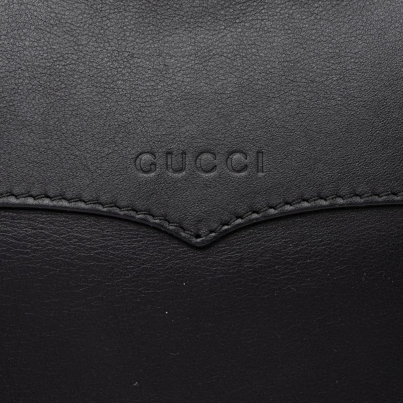 Gucci Leather GG Marmont Web Flap Chain Backpack (SHF-PyHHER) - Barde - Image 9